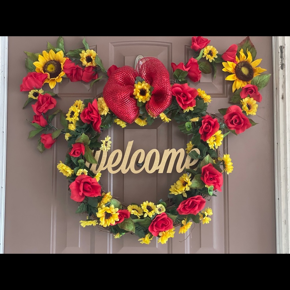 Disney inspired wreath